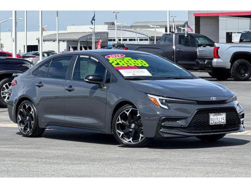 Underground/Midnight Black Metallic 2025 Toyota Corolla FX