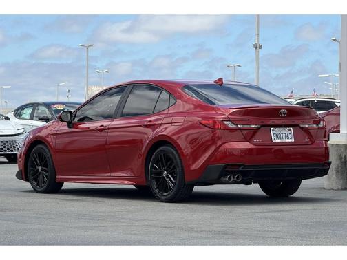 Supersonic Red 2025 Toyota Camry SE