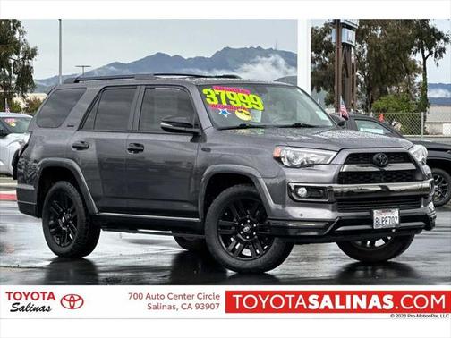 Magnetic Gray Metallic 2019 Toyota 4Runner Limited