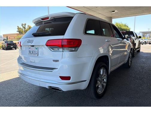 Bright White Clearcoat 2015 Jeep Grand Cherokee Summit