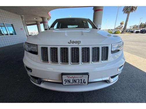 Bright White Clearcoat 2015 Jeep Grand Cherokee Summit