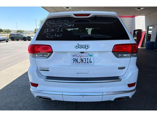 Bright White Clearcoat 2015 Jeep Grand Cherokee Summit