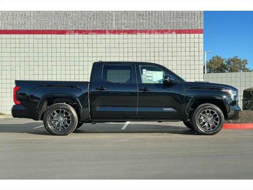 Midnight Black Metallic 2023 Toyota Tundra Hybrid Platinum