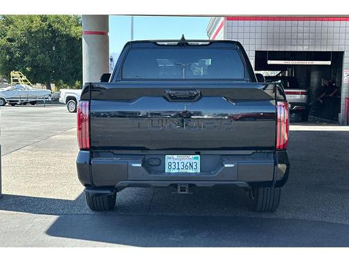 Midnight Black Metallic 2023 Toyota Tundra Hybrid Platinum