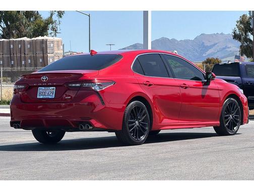 Supersonic Red 2021 Toyota Camry XSE