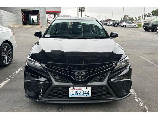 Midnight Black Metallic 2023 Toyota Camry SE