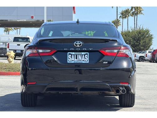 Midnight Black Metallic 2023 Toyota Camry SE