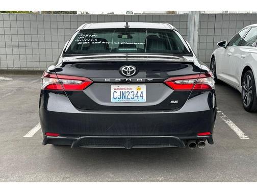 Midnight Black Metallic 2023 Toyota Camry SE