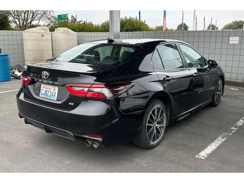 Midnight Black Metallic 2023 Toyota Camry SE