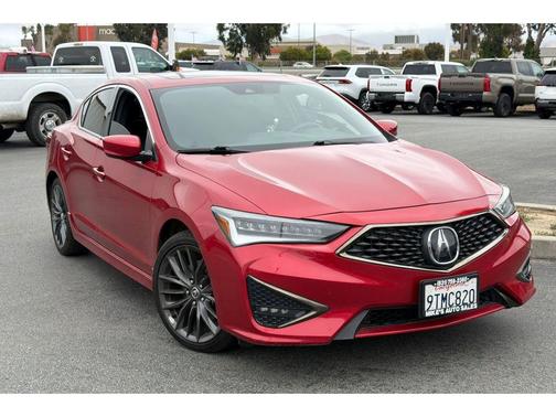 Performance Red Pearl 2019 Acura ILX Technology Package