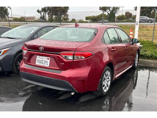 Ruby Flare Pearl 2025 Toyota Corolla LE