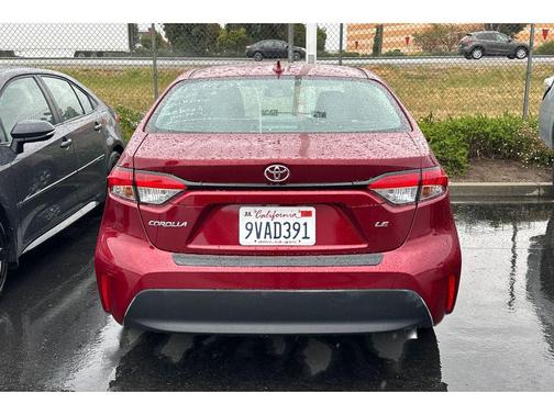 Ruby Flare Pearl 2025 Toyota Corolla LE