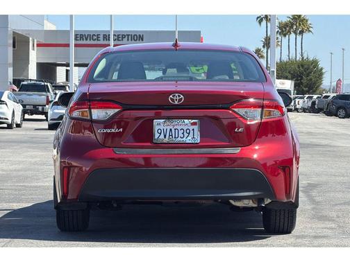 Ruby Flare Pearl 2025 Toyota Corolla LE