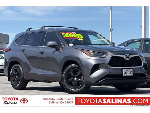 Magnetic Gray Metallic 2022 Toyota Highlander L