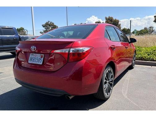 Barcelona Red Metallic 2016 Toyota Corolla S Plus