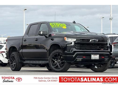 Black 2023 Chevrolet Silverado 1500 LT Trail Boss