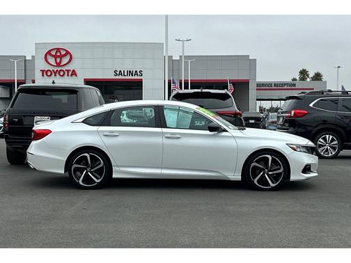 Platinum White Pearl 2022 Honda Accord Sport 1.5T