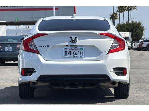 Platinum White Pearl 2021 Honda Civic EX