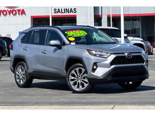 Silver Sky Metallic 2023 Toyota RAV4 XLE Premium