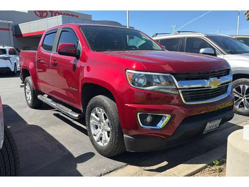 Cajun Red Tintcoat 2017 Chevrolet Colorado LT