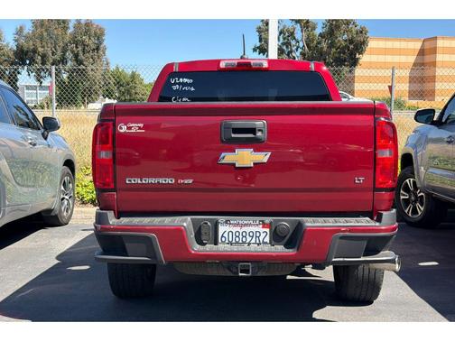 Cajun Red Tintcoat 2017 Chevrolet Colorado LT