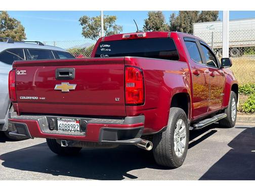 Cajun Red Tintcoat 2017 Chevrolet Colorado LT