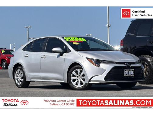 Classic Silver Metallic 2026 Toyota Corolla LE