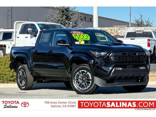 Black 2026 Toyota Tacoma TRD Sport