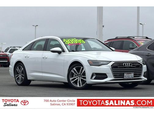Ibis White 2023 Audi A6 45 Premium