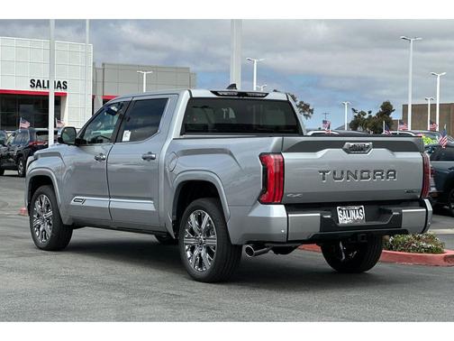 Celestial Silver Metallic 2025 Toyota Tundra Hybrid Capstone
