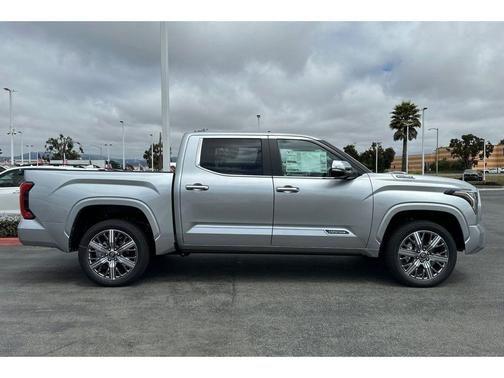 Celestial Silver Metallic 2025 Toyota Tundra Hybrid Capstone