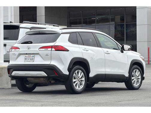 Wind Chill Pearl 2023 Toyota Corolla Cross LE