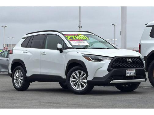 Wind Chill Pearl 2023 Toyota Corolla Cross LE