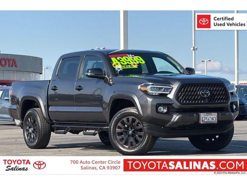 Magnetic Gray Metallic 2022 Toyota Tacoma Limited