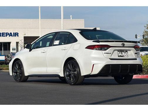 Wind Chill Pearl with Midnight Black Metallic roof 2026 Toyota Corolla XSE