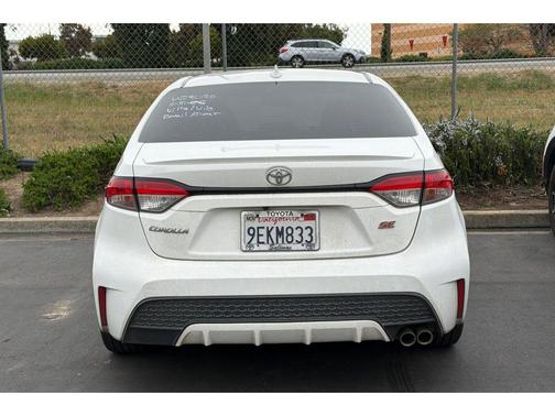 Super White 2021 Toyota Corolla SE
