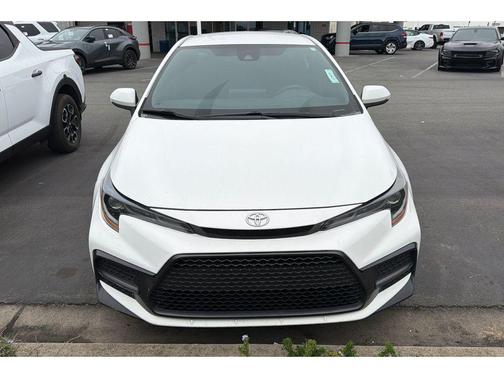 Super White 2021 Toyota Corolla SE
