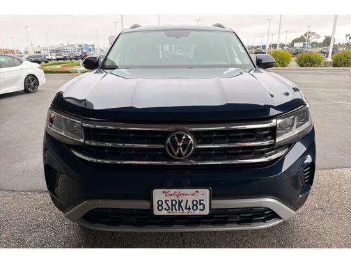 Tourmaline Blue Metallic 2021 Volkswagen Atlas 3.6L SE w/Technology