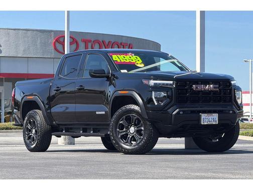 Onyx Black 2024 GMC Canyon Elevation