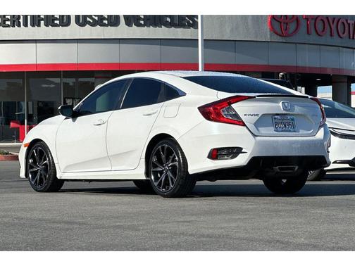 Platinum White Pearl 2021 Honda Civic Sport