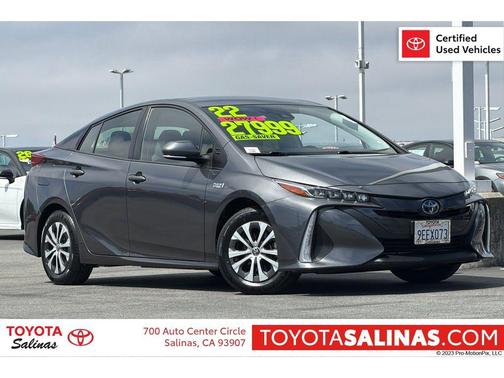Magnetic Gray Metallic 2022 Toyota Prius Prime LE