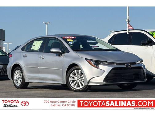 Classic Silver Metallic 2026 Toyota Corolla LE