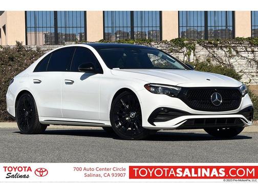 Polar White 2025 Mercedes-Benz E-Class E350