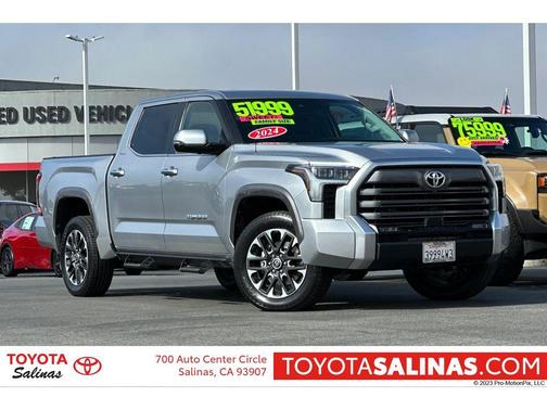 Celestial Silver Metallic 2024 Toyota Tundra Limited