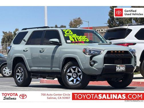 Lunar Rock 2023 Toyota 4Runner TRD Off Road Premium