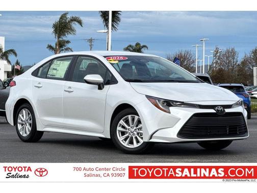 Wind Chill Pearl 2026 Toyota Corolla LE