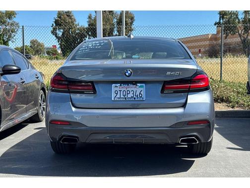 Bluestone Metallic 2021 BMW 540 540i