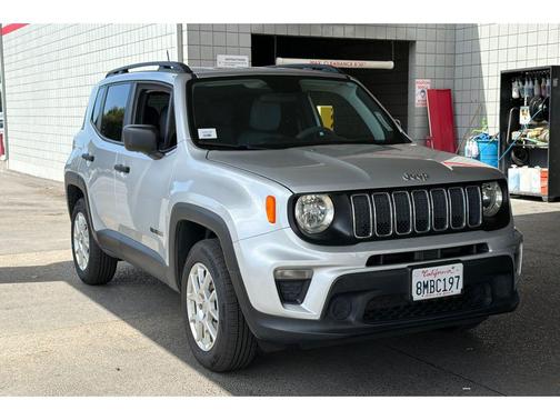 Glacier Metallic Clearcoat 2019 Jeep Renegade Sport