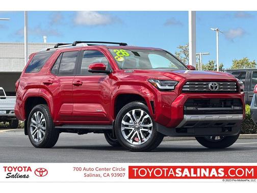 Supersonic Red 2026 Toyota 4Runner Limited