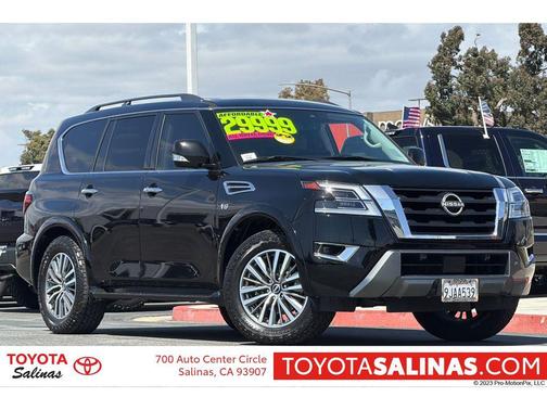 Super Black 2021 Nissan Armada SV 2WD